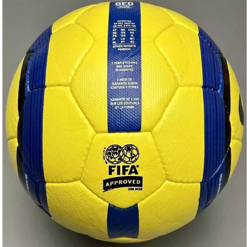Nike T90 Football Premier League Match Soccer Ball Size 5 Football Yellow & Blue gallery