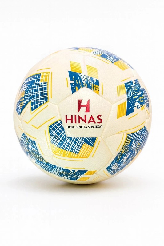 HINAS Soccer Ball Size 5 – Professional Training Ball – New + FREE Water Bottle