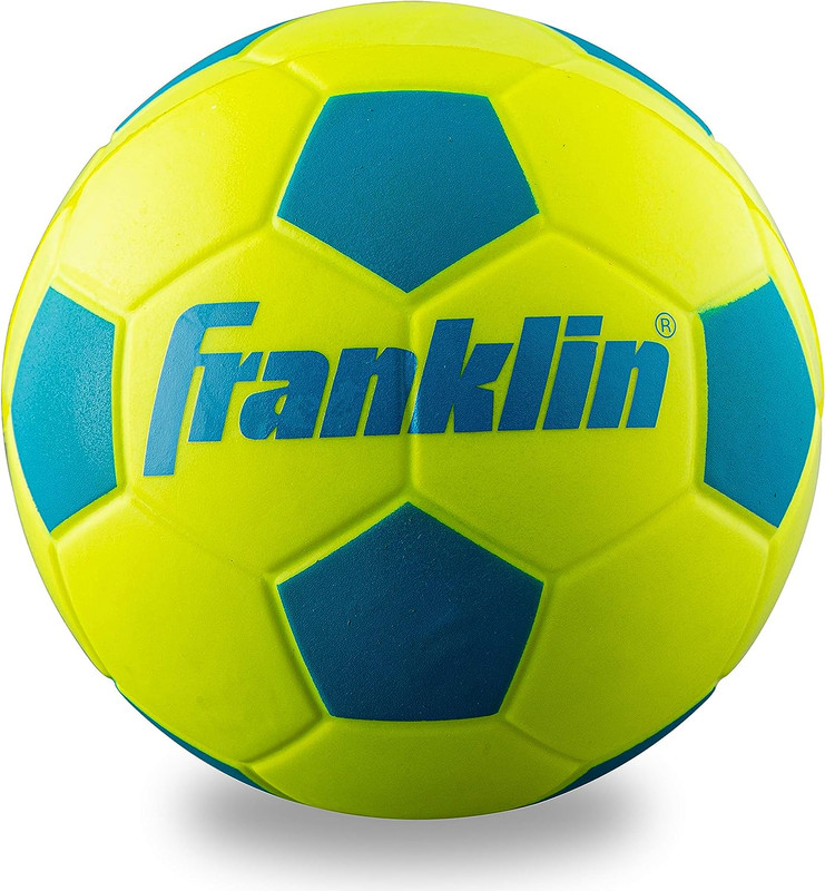 Franklin Sports Kids Foam Soccer Ball – Mini Soft Foam Youth Soccer Ball – Indoo