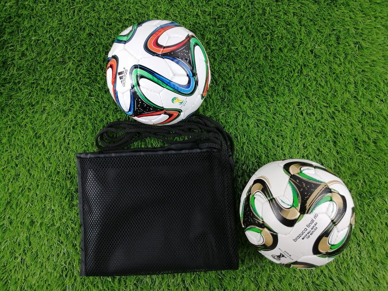 Brazuca/Rio Final Brazil 2014|With Cover Bag Free adidas 3 Pcs Set Soccerballs gallery