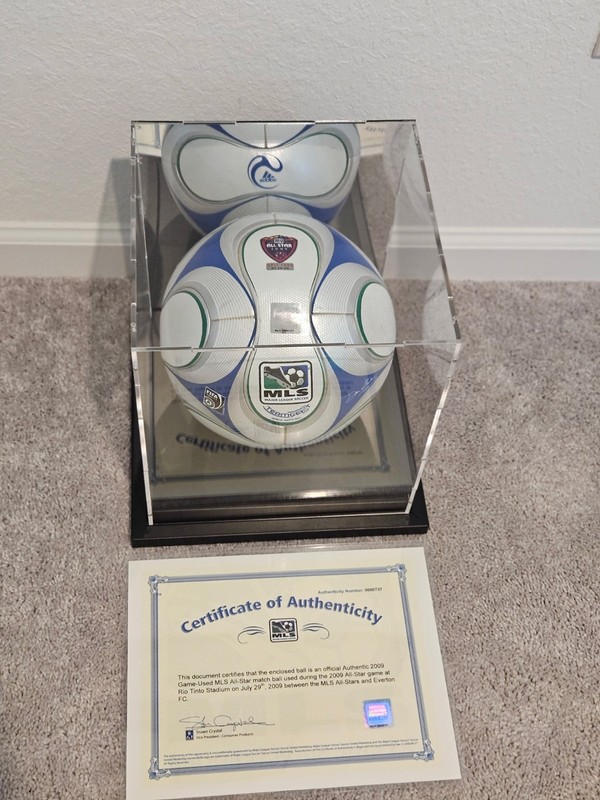 Game Used 2009 MLS ALL-STAR MATCH BALL W/COA