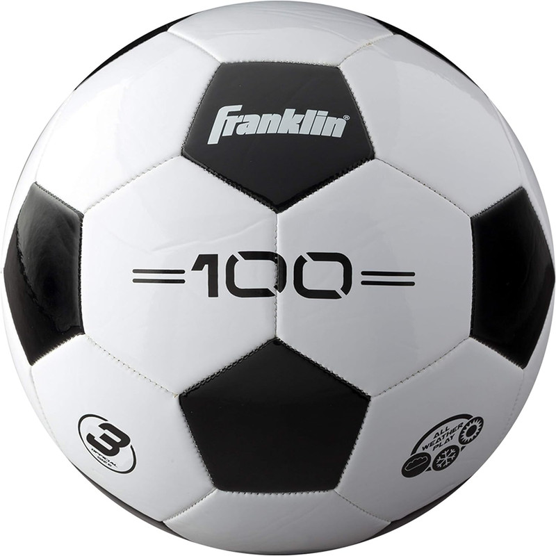 Soccer Balls – Youth & Adult – Sizes 3, 4 & 5 – Single & Bulk Packs – Black & Wh