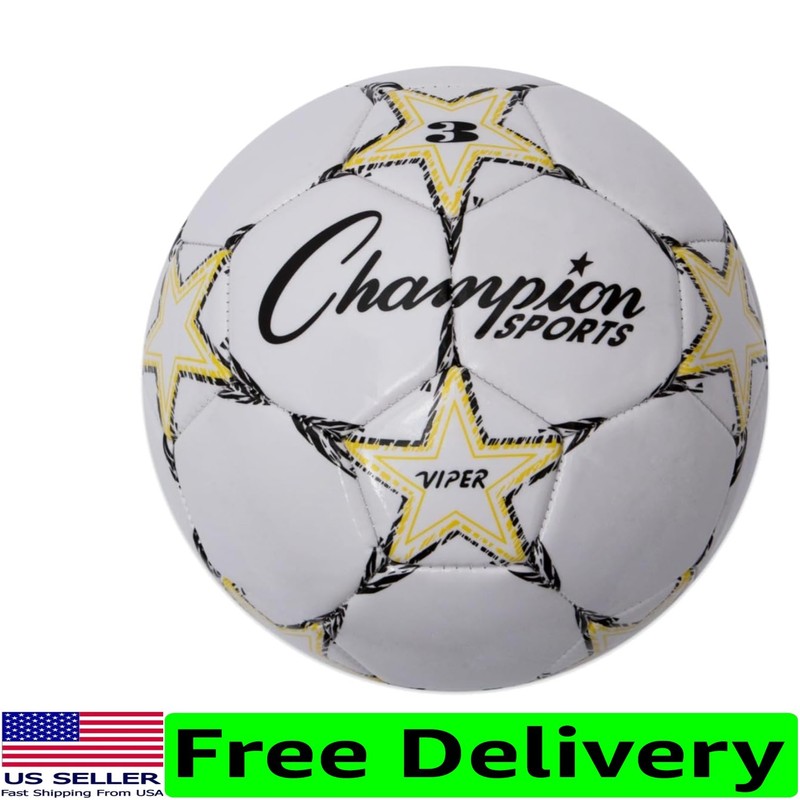 Multi-Color Viper Soccer Ball – Sizes 3-5, Durable for Indoor & Outdoor Training
