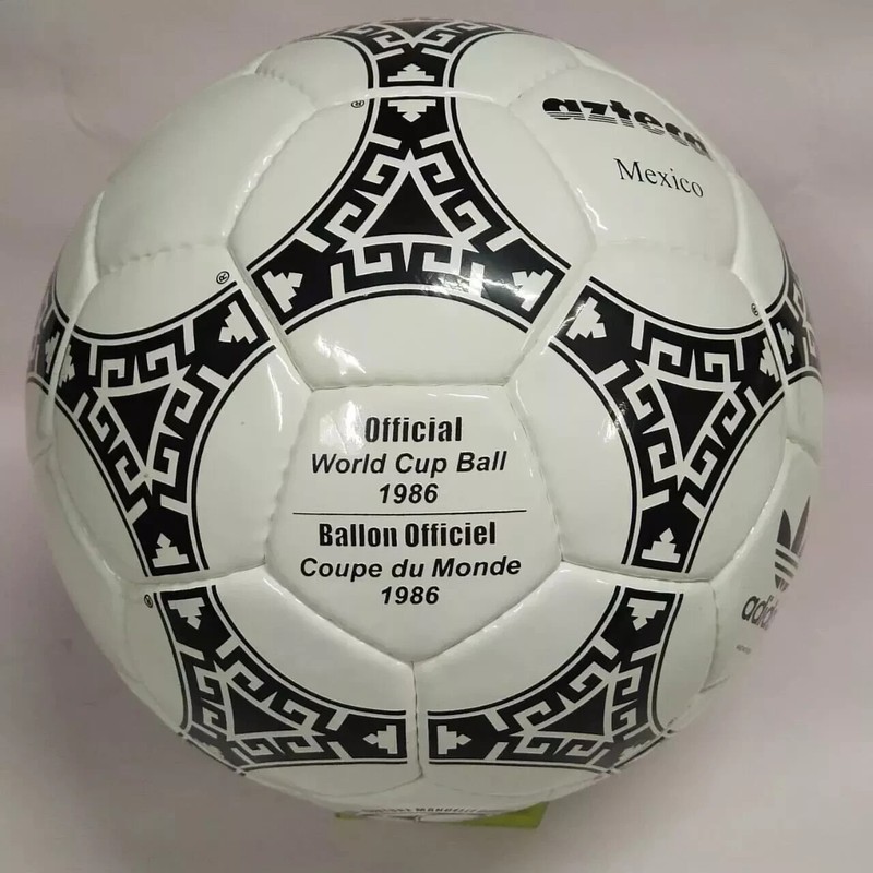 NEW ADIDAS AZTECA MEXICO FIFA WORLD CUP SOCCER MATCH BALL 1986 SIZE 5