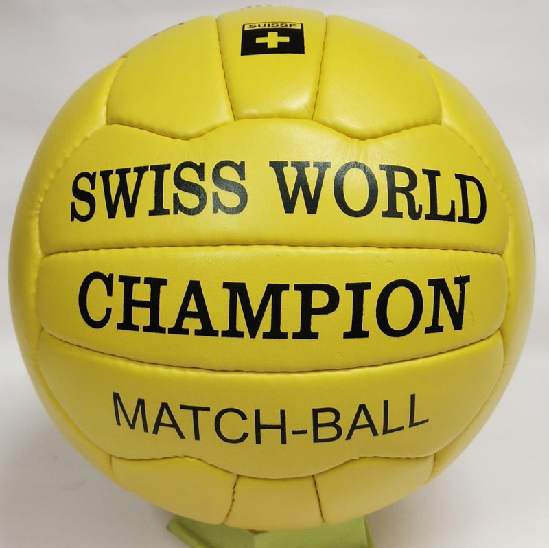 Swiss World Champion 1954 FIFA World Cup Ball Genuine Leather Size 5