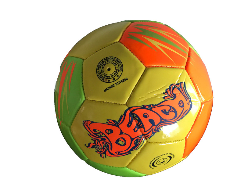 Brand New Buffalo Brand Padded Carbonium PVC Fluro Size 5 Beach Soccer Ball