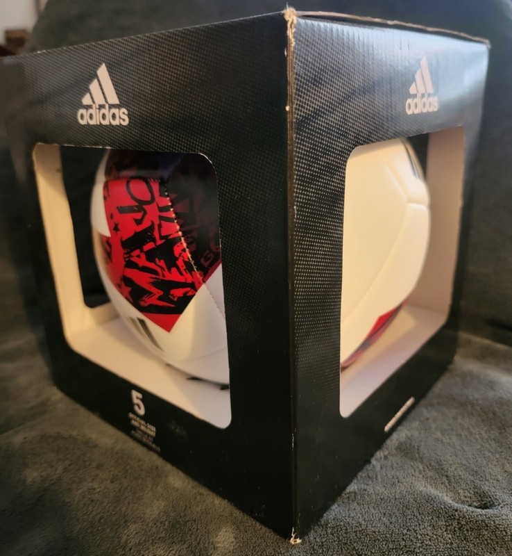 NIB Mens Size 5 Multicolor Adidas MLS Training Replica Match Ball HT9027