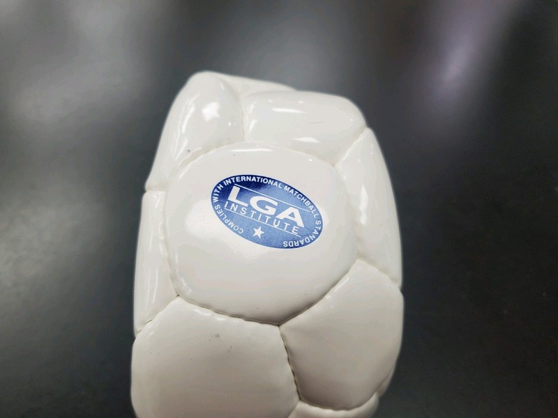 Reebok Human Rights Soccer Ball Size 3 White/Blue RN# R232 gallery