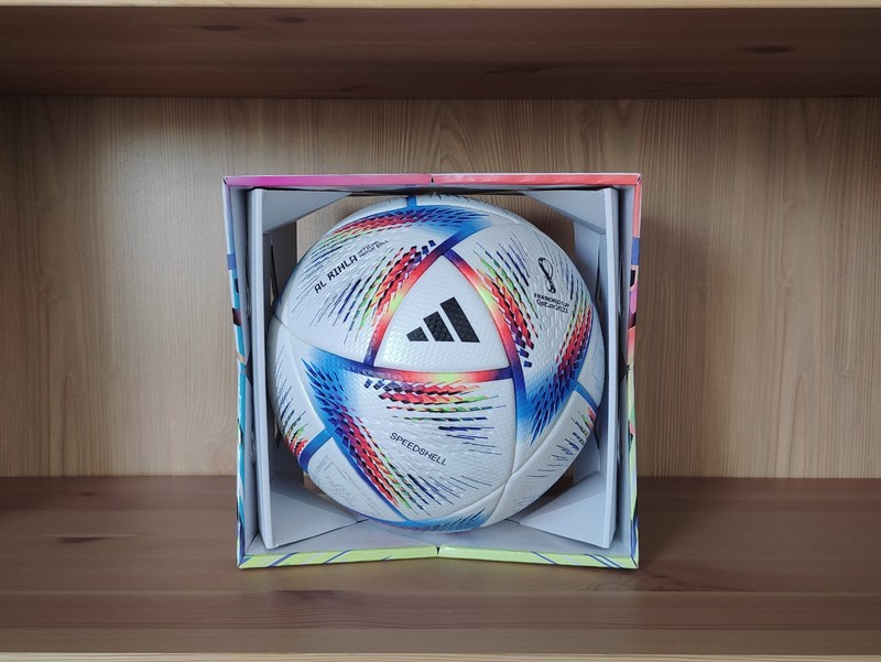 Adidas Al Rihla 2022 Pro Match Ball FIFA Soccer World Cup Match Ball Excellent