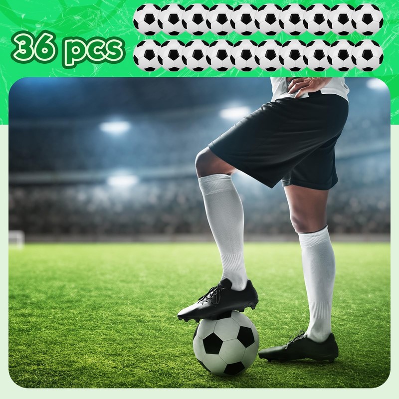 36 Pcs Soccer Ball Bulk Official Size 2 Indoor Outdoor Soccer Balls Pack Spor... gallery