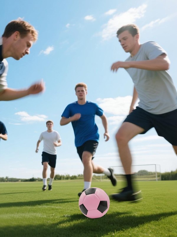Soccer Size 5 Match PVC Machine Stitched Football for Adults & Beginners Cons... gallery