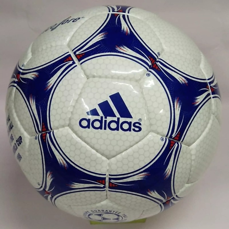 Adidas Tricolore Pro Polyester Soccer Ball FIFA World Cup 1998 SIZE 5