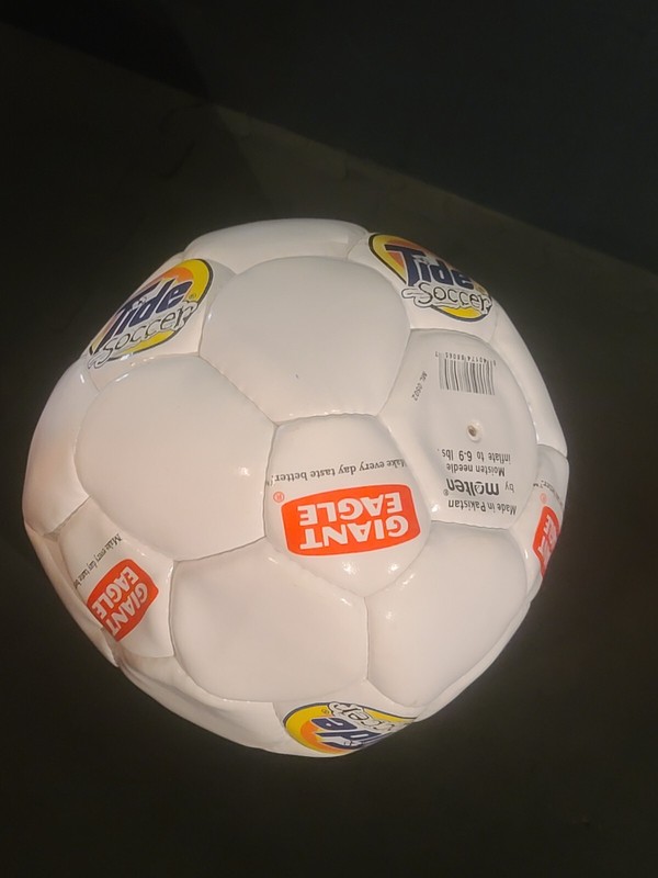 FOR DISPLAY ONLY Tide Detergant Giant Eagle Soccer Ball gallery