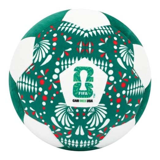 FIFA World Cup 2026 Mexico 9-Inch Plush Soccer Ball - Soft, Collectible World