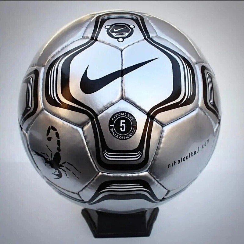 Chrome Ultra Rear Nike Scorpion Soccer ball Official Match Football Size 5