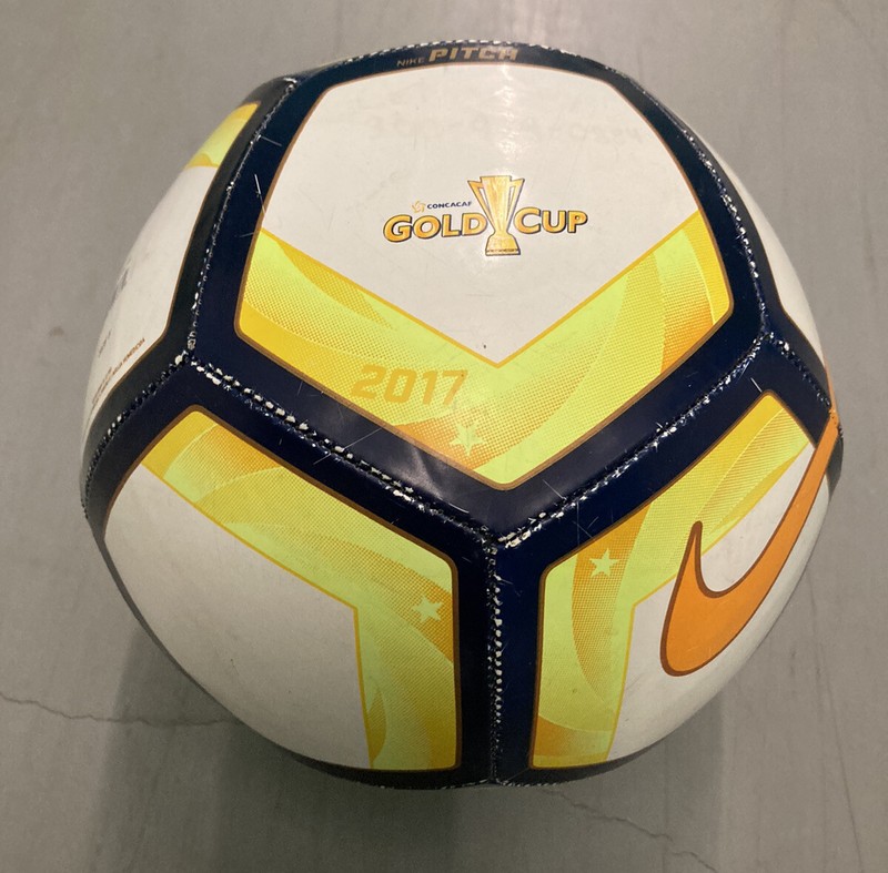 Nike Soccer Ball Gold Cup 2017 Rare Size 5 Nike Pitch Yellow Free Shipping