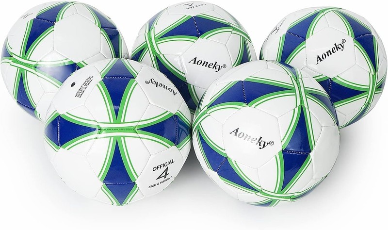 Lightweight Soccer Ball with Pump - Perfect for Recreational Play & Adults gallery