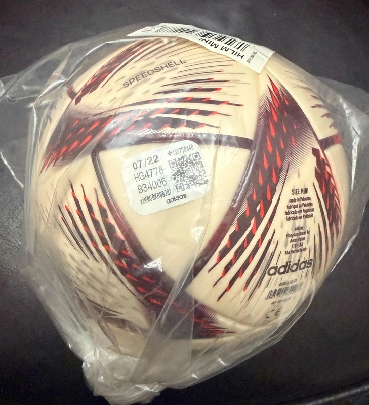 Adidas World Cup 2022 Al Rihla and Al Hilm - 2 Mini Soccer Balls (Size 1) gallery