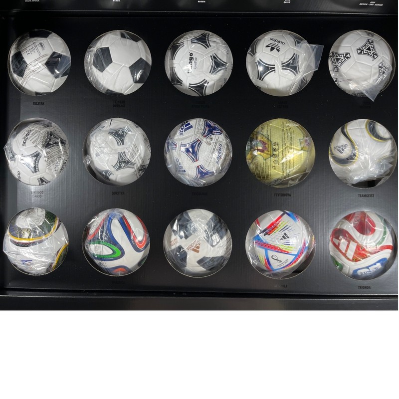 Adidas 15 Ball HIST Set – Every World Cup Official Match Ball 1970-2026 - Size 1 gallery
