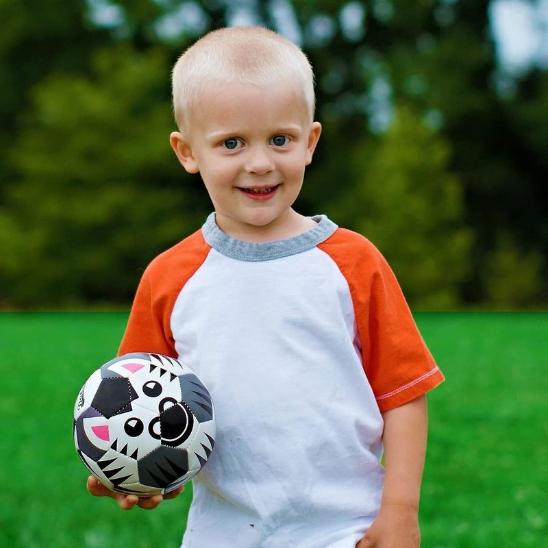 Durable Kids Soccer Ball - Size 1 with Pump & Gift Box | Safe, Fun for Ages 1-3 gallery