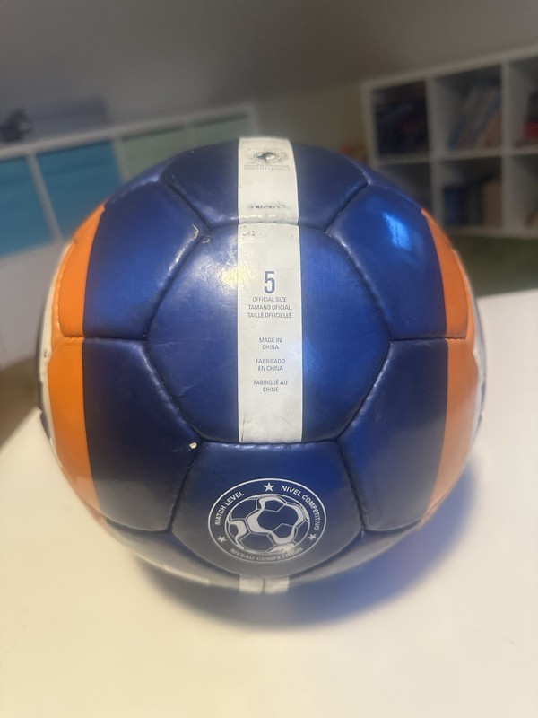 Nike Total 90 T90 Electra Blue Chrome Soccer Ball Football Size 5 Official Size gallery