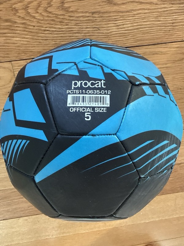 Procat Official Size 5 Soccer Ball Blue/Black