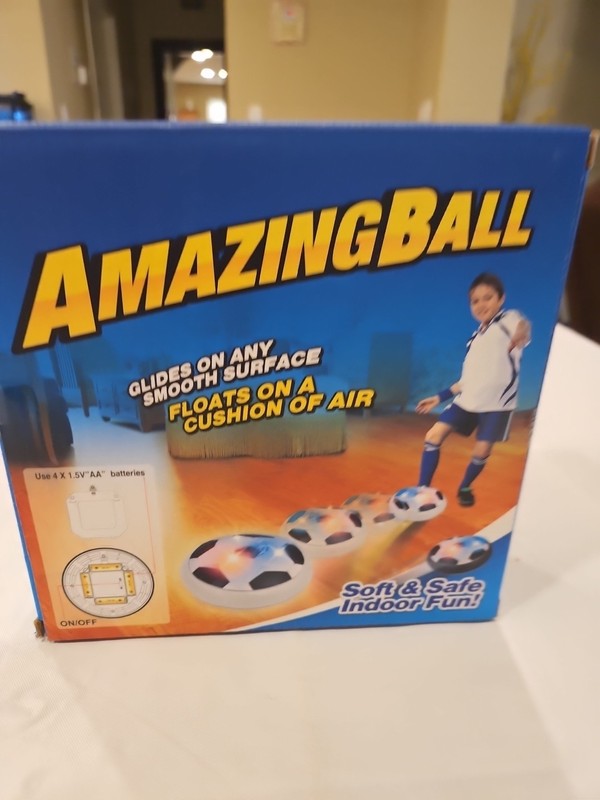 New Electric Hover soccer Ball with LED light foam disk indoor outdoor gallery