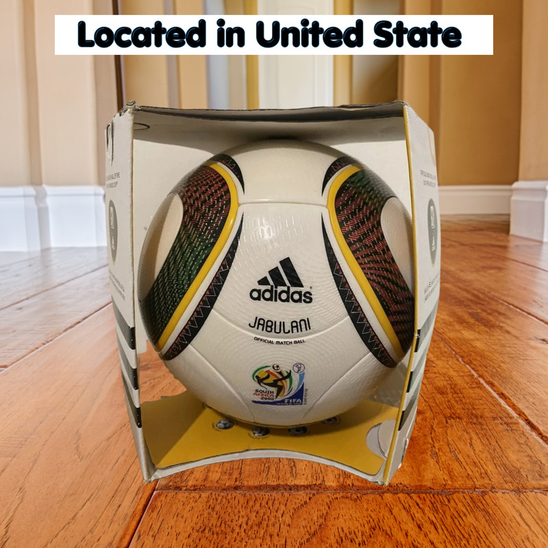 JABULANI 2010 Official Match Soccer Ball FIFA World Cup Thermal Bonded Size 5