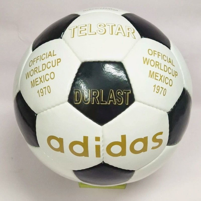 Adidas TELSTAR DURLAST Soccer ball FIFA World Cup 1970 Mexico FootBall Size 5
