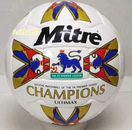 New Mitre Ultimax FootBall F.A Premier League 1998-2000 Soccer Ball Size-5