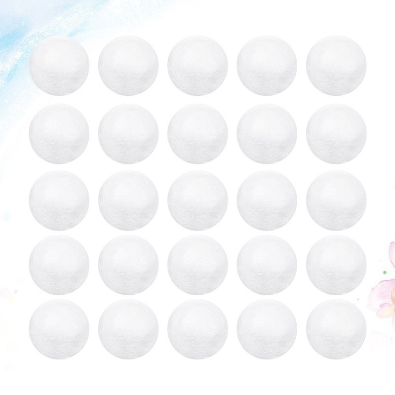 Polystyrene Craft Balls Decorative Modeling Ornaments for Crafts