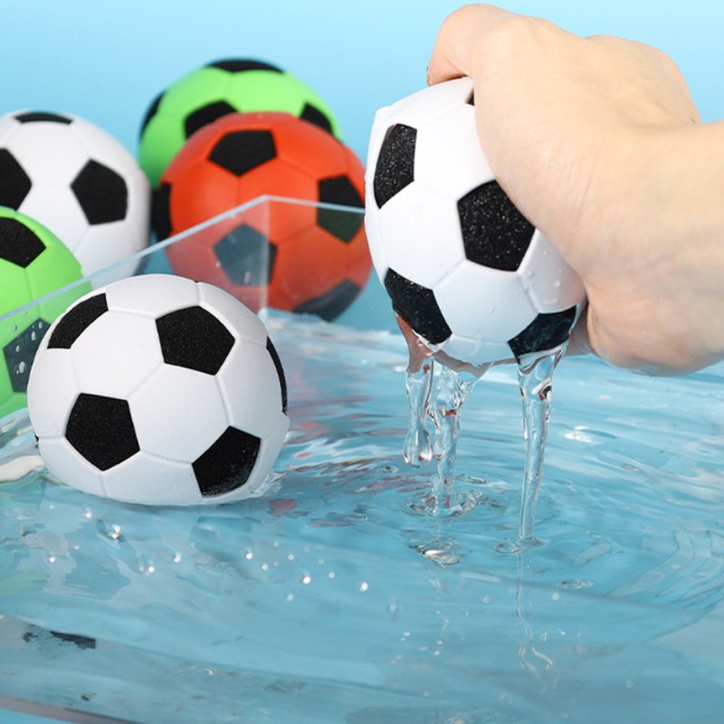 Mini Soccer Ball 3 Pcs Soft Sponge Bouncy Balls For Kids Relaxation Sports Toy gallery