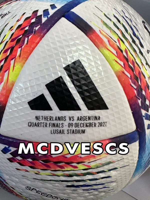Adidas FIFA World Cup 2022 Al Rihla – Netherlands vs Argentina Pro Soccer Ball