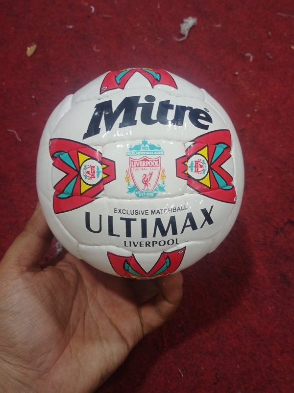 6X Historical Rare Mini Mitre Ultimas Ball All Model's Match Soccer Ball Size 1 gallery