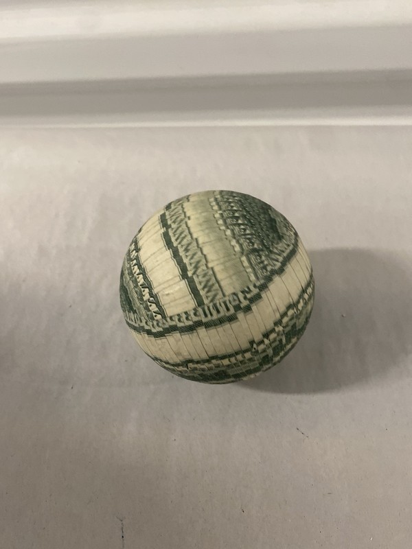 “Money Ball" Baseball Featuring a $100 Bill Design. gallery