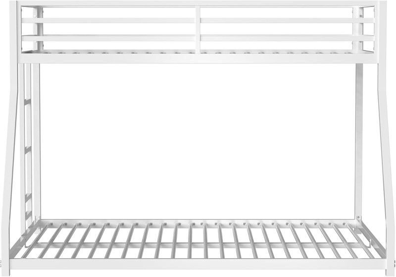 Sturdy Full Metal Bunk Bed - Low Profile, 500lb Capacity, No Box Spring Needed gallery