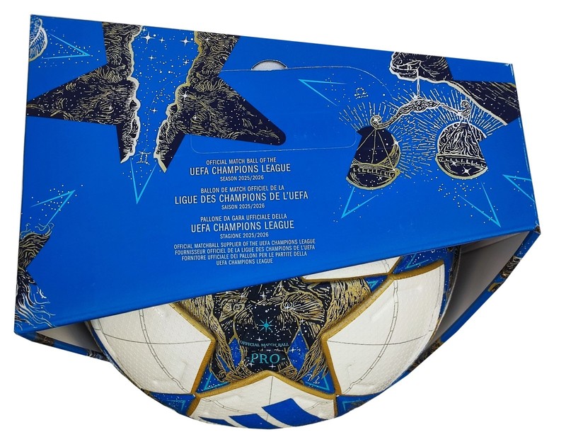 Genuine Adidas UCL PRO PROFESSIONAL Match Ball UEFA Champions League 2025/26 + Box gallery