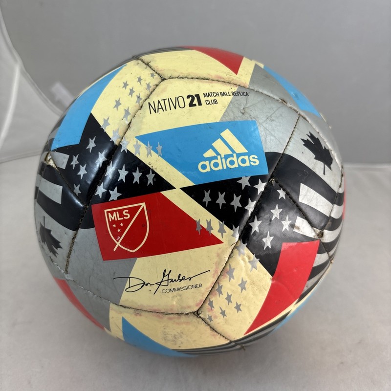 Adidas Nativo 21 MLS Training Match Ball Replica Soccer Football Size 4 GK3494