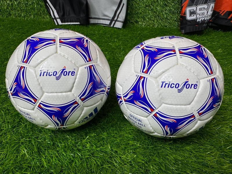 2pc ADIDAS MINI TRICOLORE FIFA World Cup 1998 France Soccer Match Ball Size 1 gallery