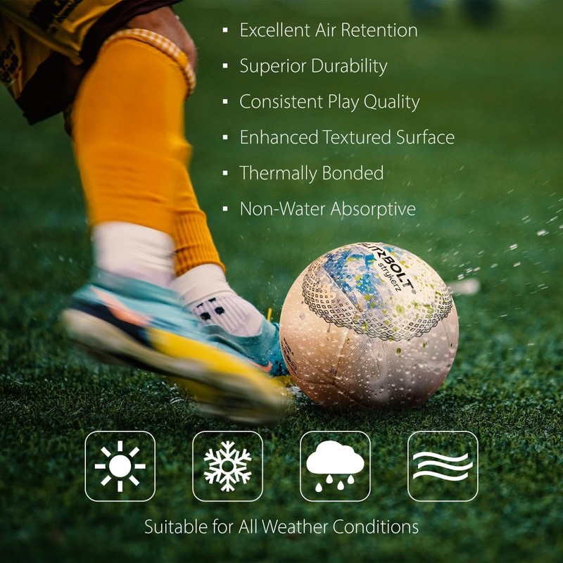 Soccer Ball, Professional-, Vibrant Colors, Thermally Bonded Panels for Seaml... gallery