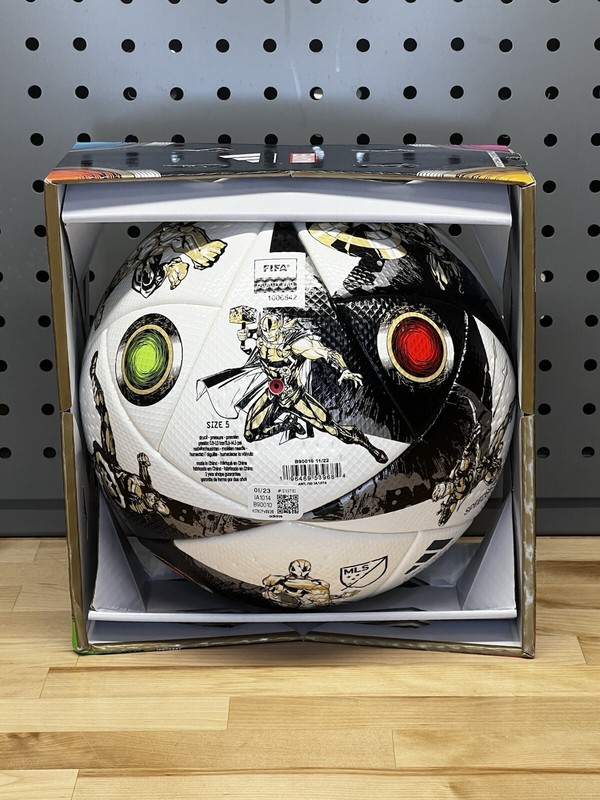 adidas MLS x Marvel – Pro All Star Game Soccer Ball 2023 (White/Multi)