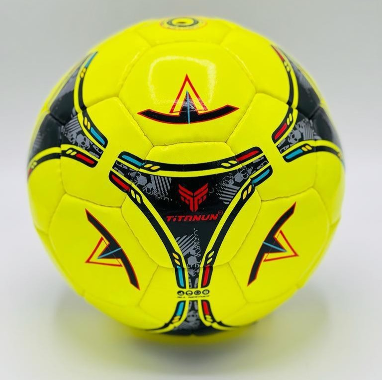 TITANUN IMPERIOR premium A+ quality ( yellow and black ) Futsal size-4