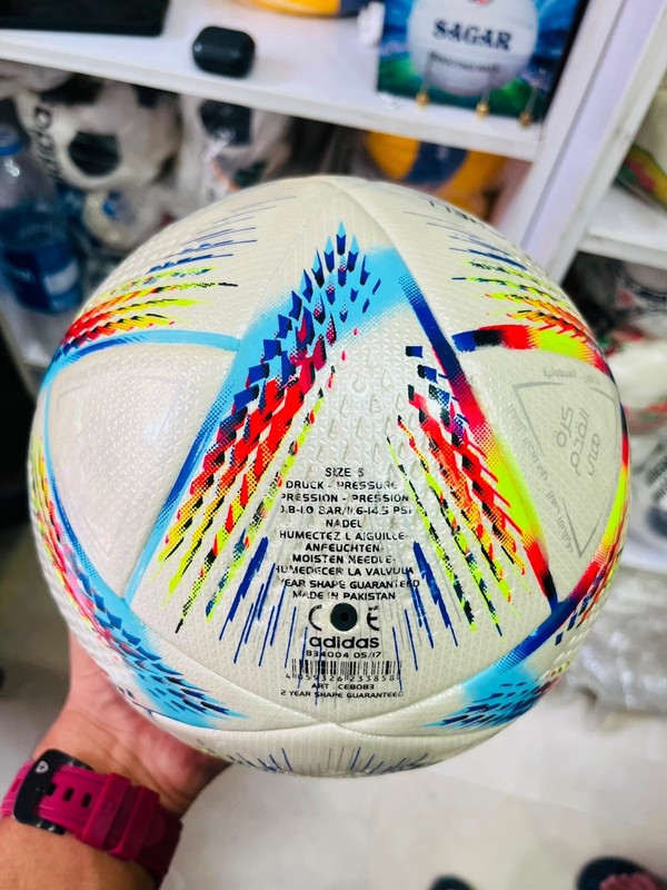 Adidas AL Rihla Pro Official Qatar 2022 FIFA World Cup Match Soccer Ball Size 5 gallery