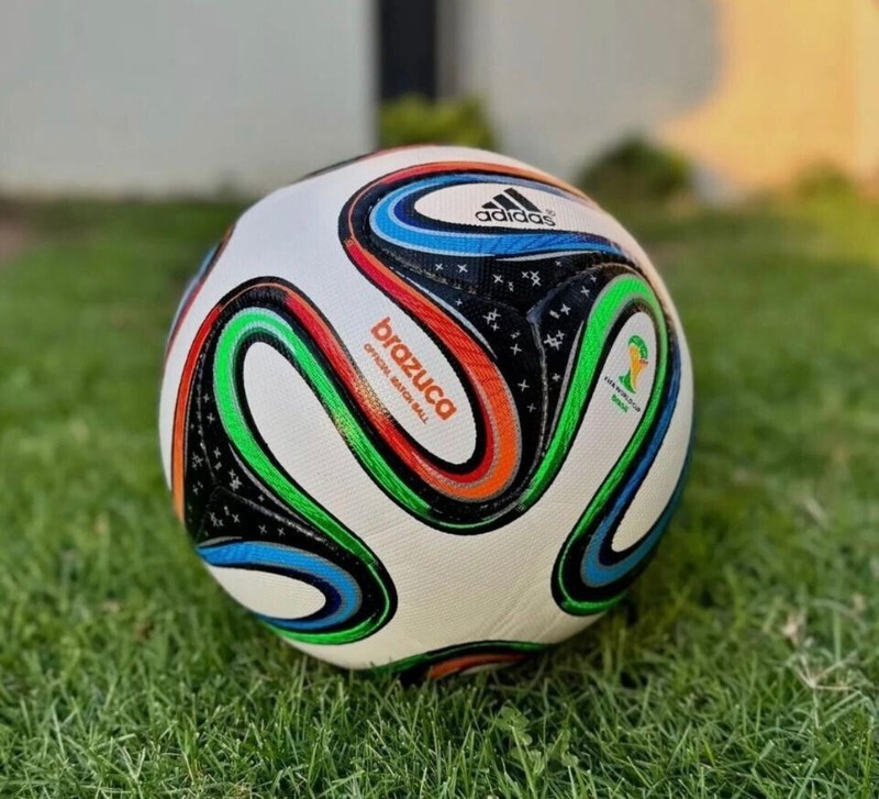 Brazuca Football FIFA World Cup 2014 Match Soccer Ball Size 5 USA