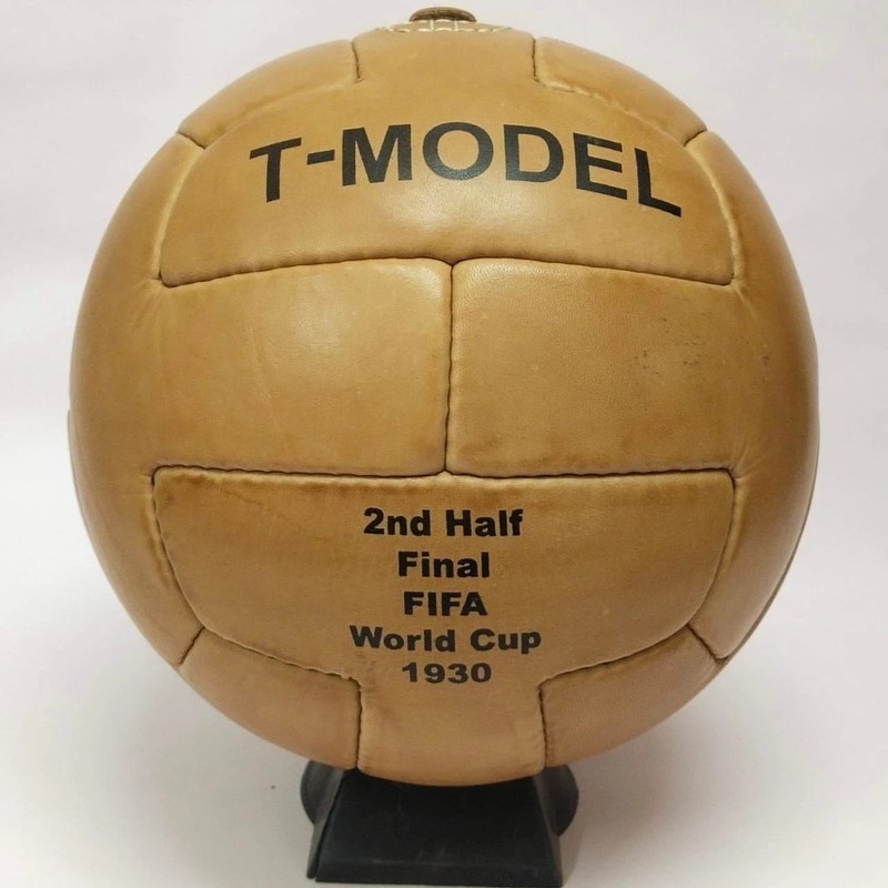 Historical FIFA World Cup Leather Ball Set 1930–1954 Vintage Collection Size 5 gallery
