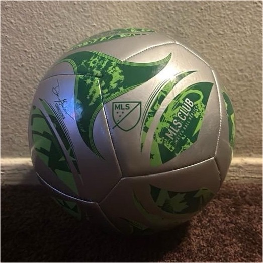 adidas MLS CLUB Soccer Ball Silver Green Major League Soccer (MLS)