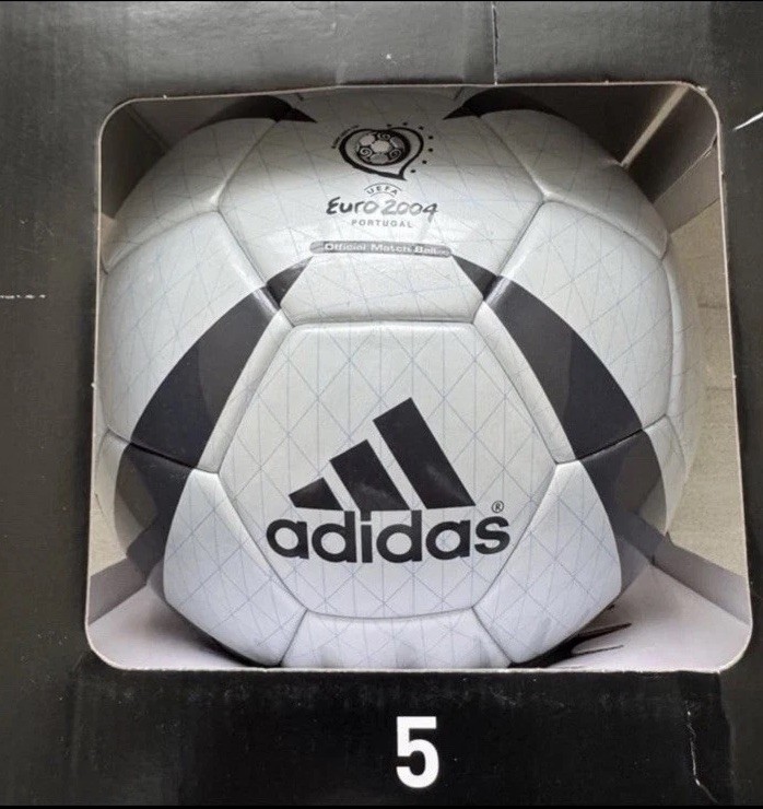 Adidas Roteiro Official Match Ball of Euro Cup 2004 Portugal Size 5 IW4561 CR7