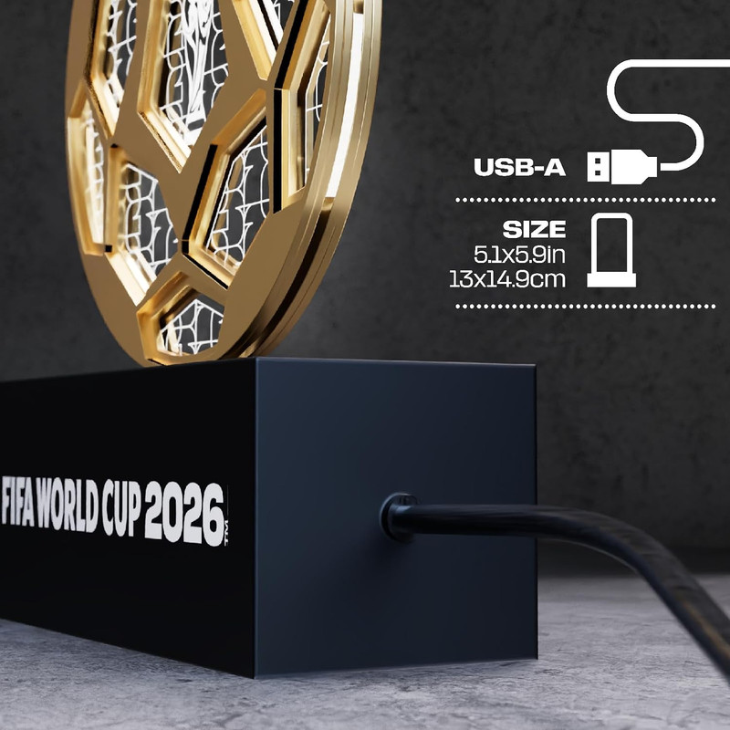 FIFA World Cup 2026 Official Licensed LED Soccer Ball Replica – Collectible gallery