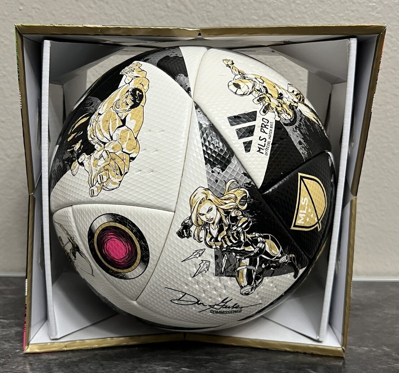 Adidas MLS Pro All-Star Game 2023 Marvel Official Soccer Ball Size 5 IA1014 New