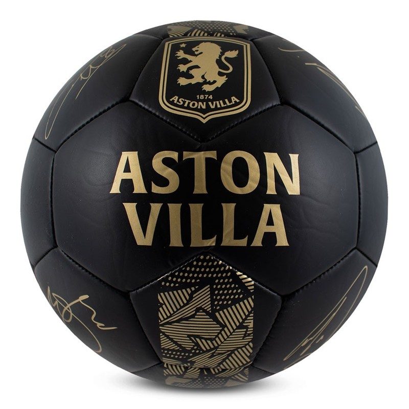 Aston Villa FC Sig Gold Phantom Football, Birthday, Xmas Gift Offiziell Product